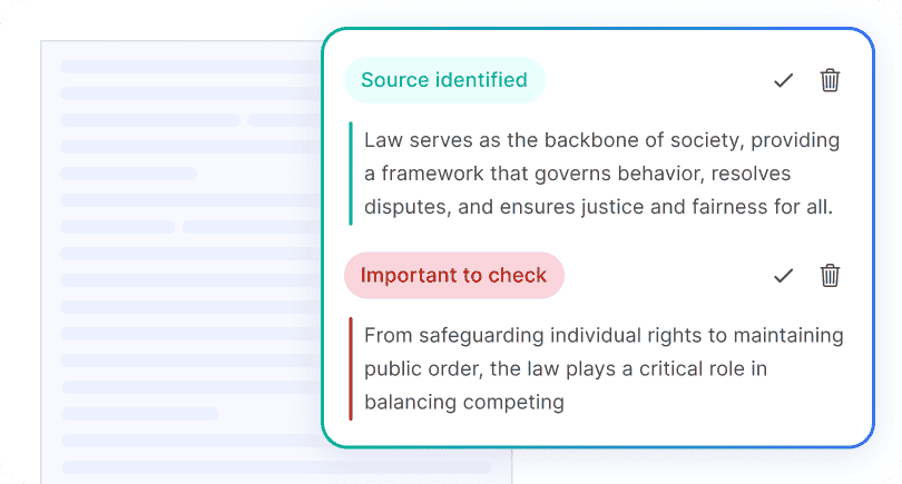 Detect false information instantly