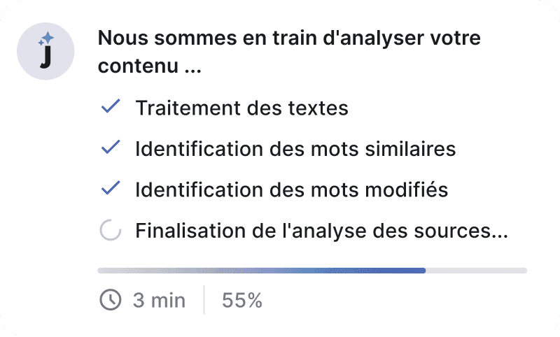 Nous sommes en train d'analyser vo contenu ...