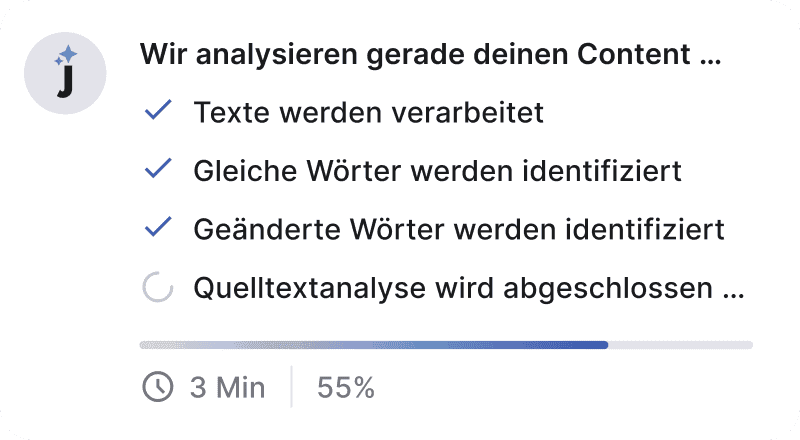 Wir analysieren gerade deinen Content...
