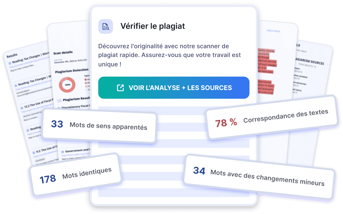 Vérifier le plagiat