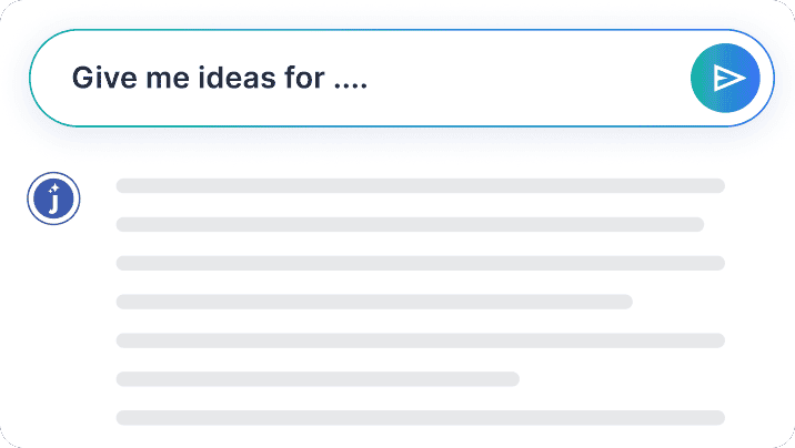 Give me ideas for...