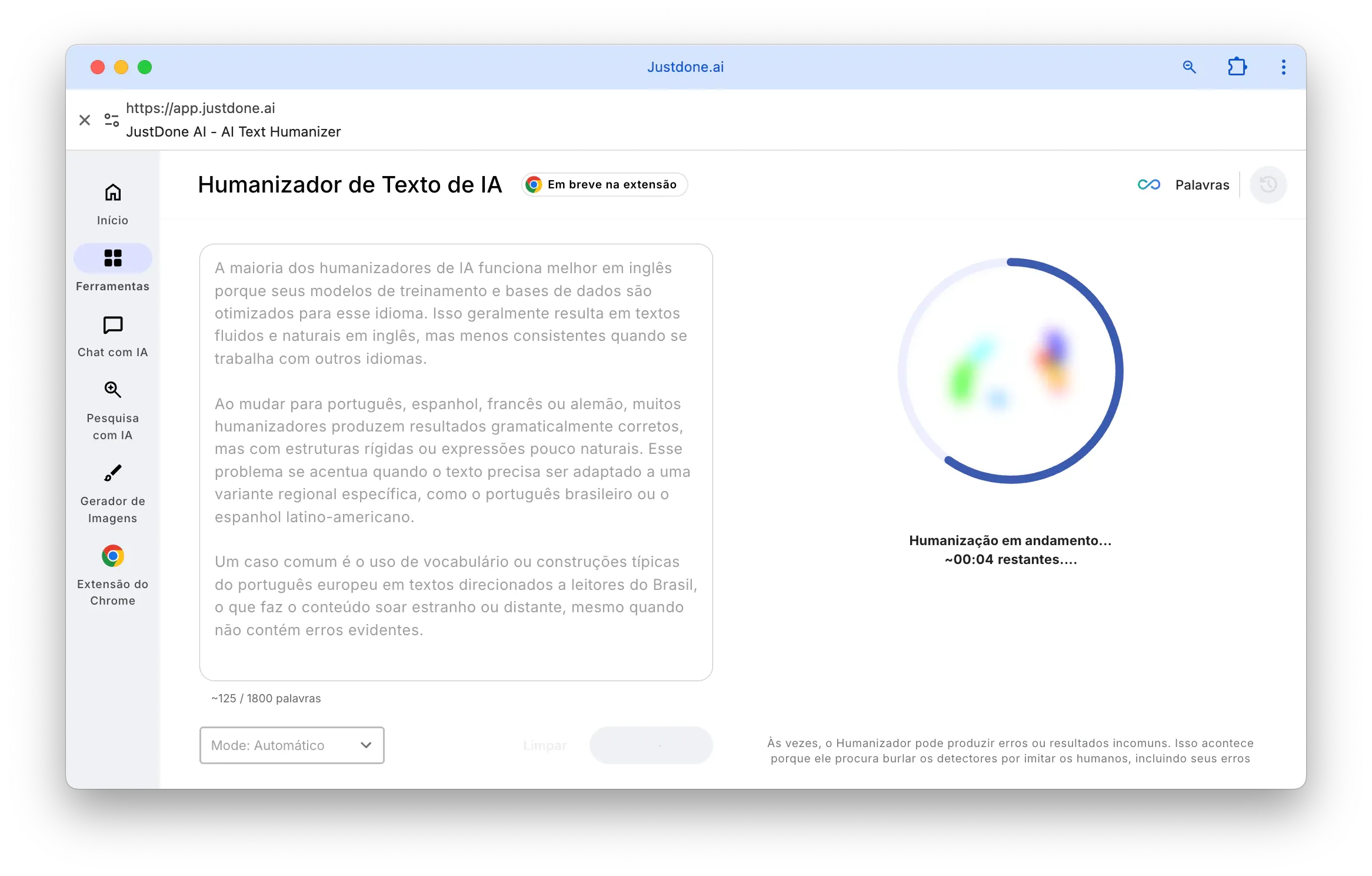 Humanizador de Texto de IA