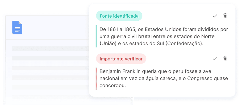 Detector de IA Gratuito | Verifique ChatGPT, GPT-5, Claude e Gemini — JustDone